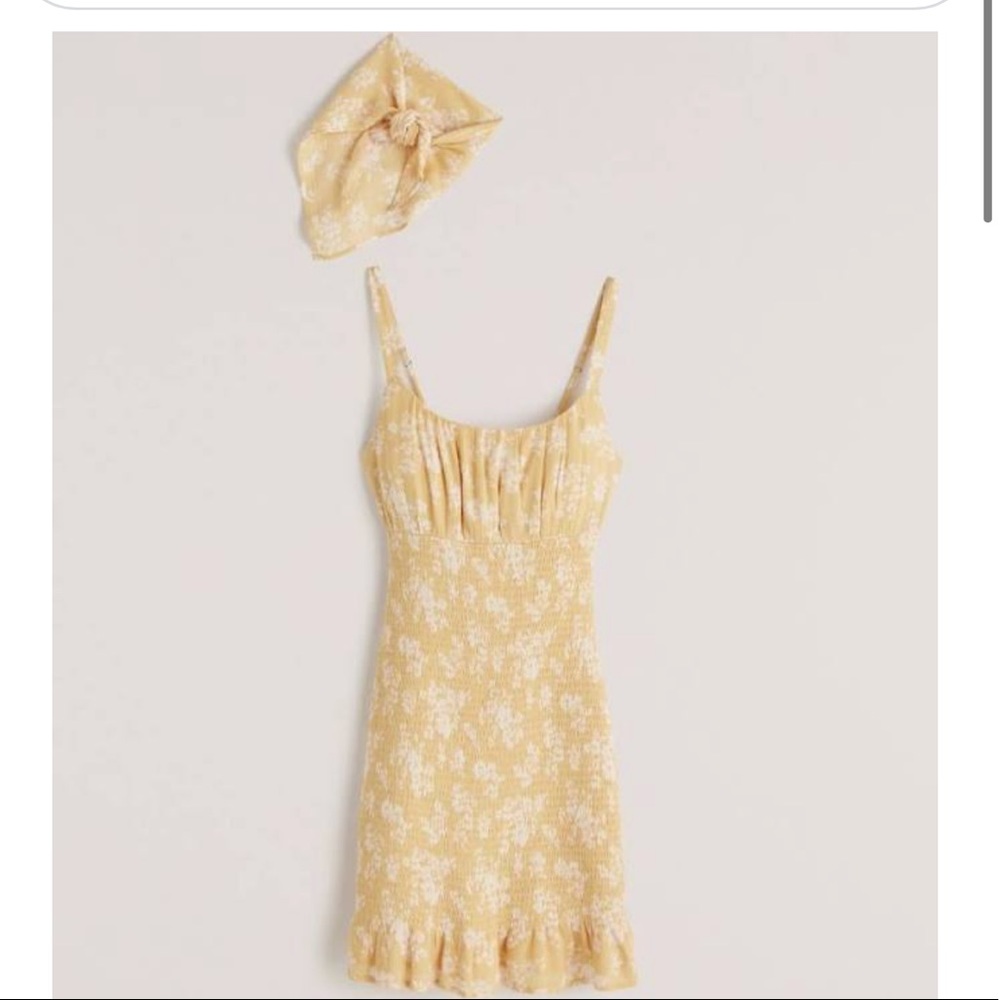 Abercrombie and Fitch Smocked Dress